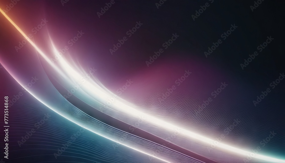 Fototapeta premium Abstract background with lines and waves. Composition of shadows and lights.