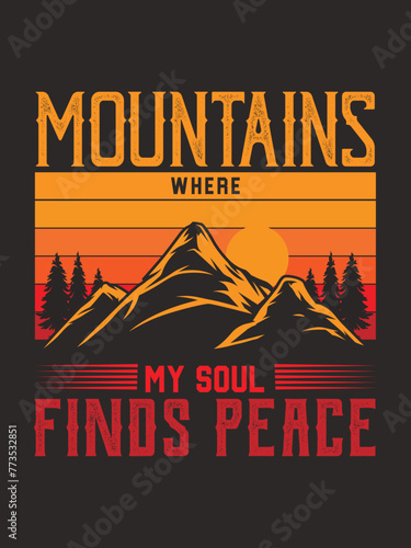 mountain t shirt design (ID: 773532851)