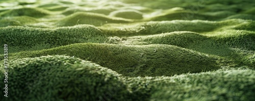 Green Lush Grass Background