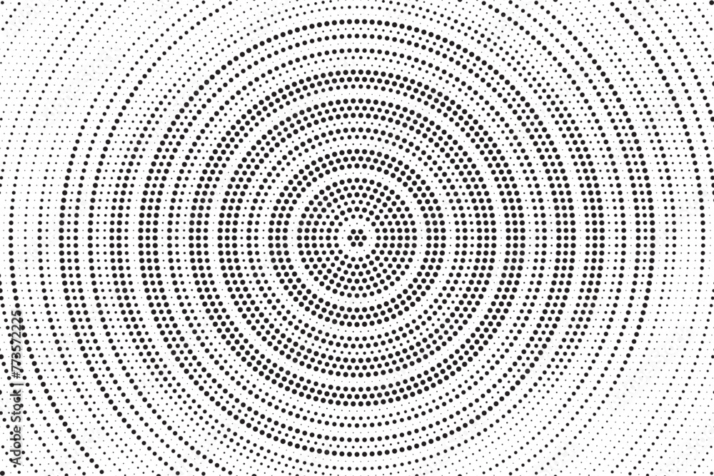 Halftone circle frame dotted background. Round border background using halftone random circle dots raster texture. Grunge circular stain. Vector illustration Halftone circle frame dotted background. Round border background using halftone random circle dots raster texture. Grunge circular stain. Vector illustration