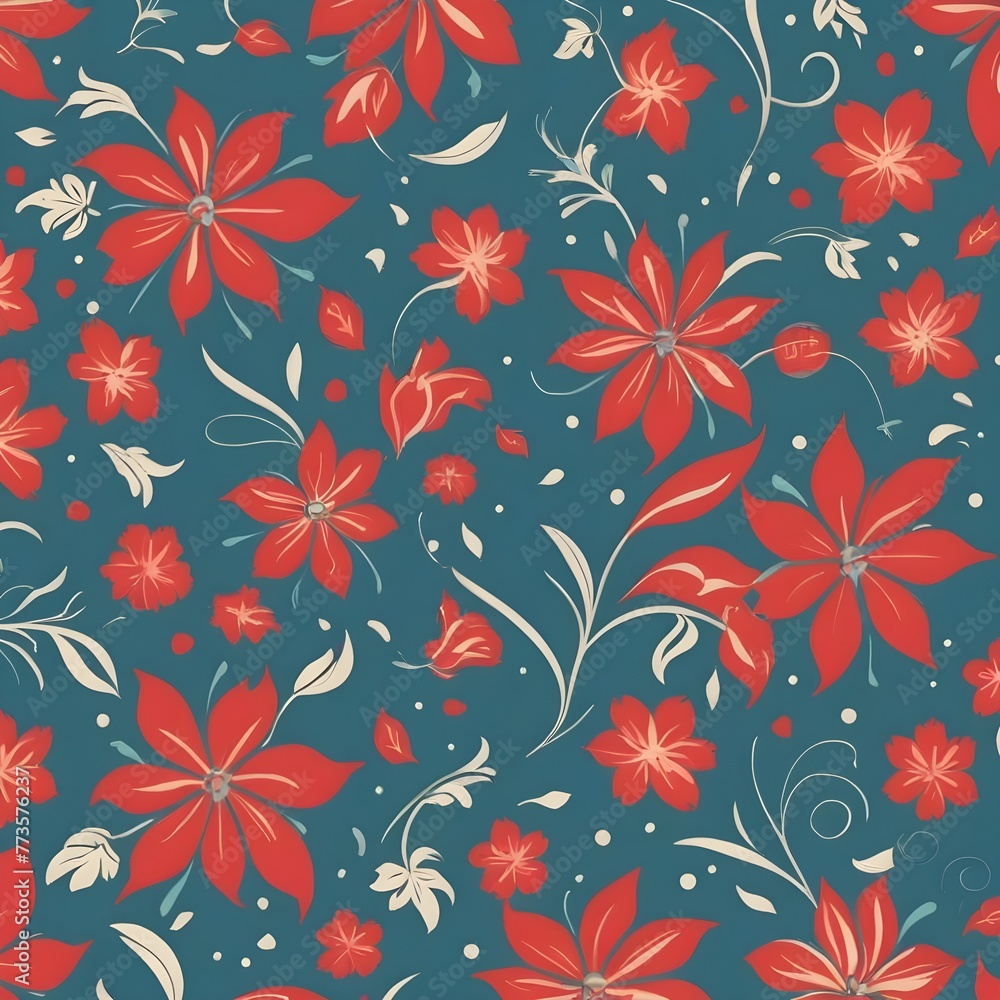 Floral textile Graphic Patterns