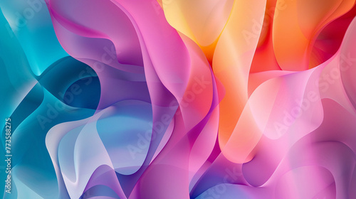 Gradient colors blending seamlessly in the composition ,abstract, background