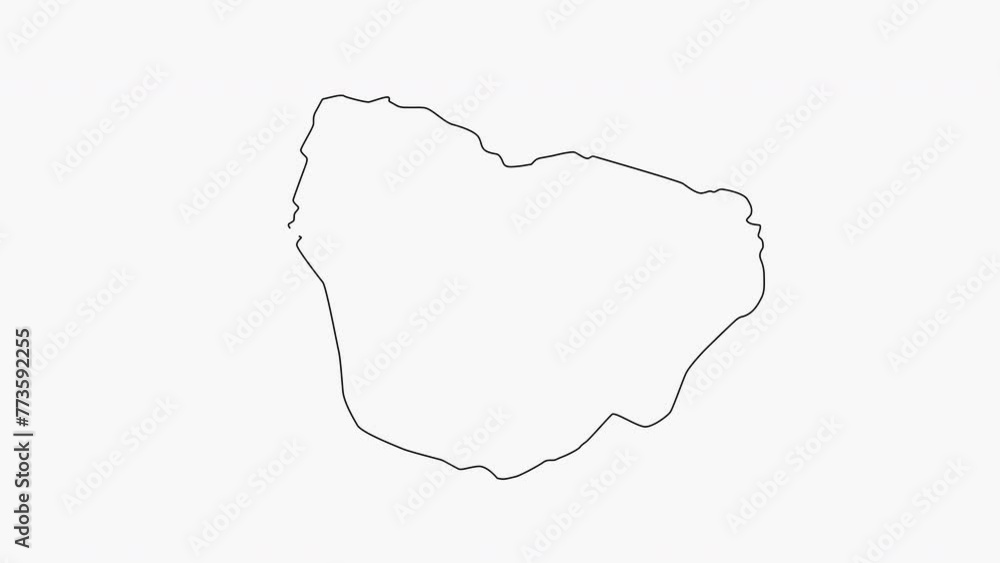 sketch map of Bafoussam in Cameroon sketch map of Bafoussam in Cameroon