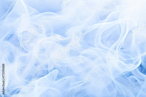 abstract background with blue and white smoke, soft focus, toned