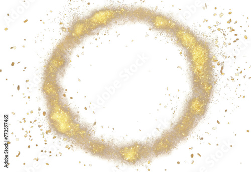gold spark frame particles firework confetti background circle black light golden space fire eclipse sun design ring glow energy flames illustration glowing wallpaper star colours b