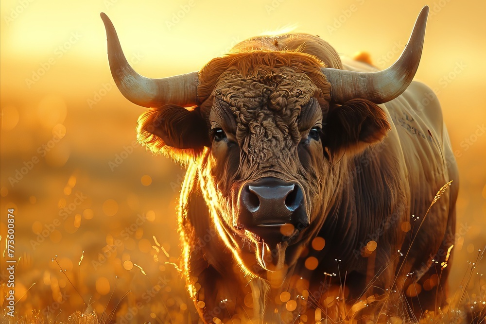 Cattle Cow at Sunset Cattle Cow at Sunset