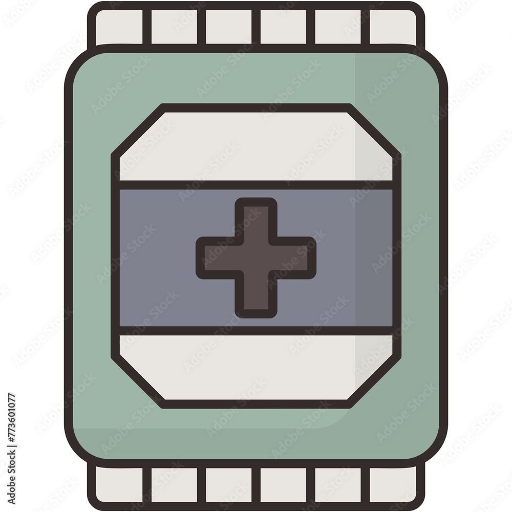 Obraz premium Instant Cold Pack Sticker