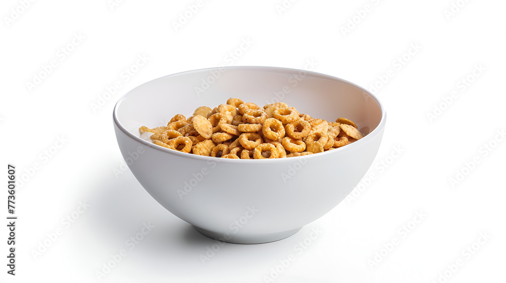 A Bowl of Cereal Milk with Cereal Aspect 16:9 A Bowl of Cereal Milk with Cereal Aspect 16:9