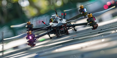 Racing drone  photo