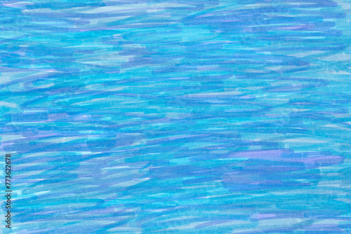 abstract blue marker background on paper texture