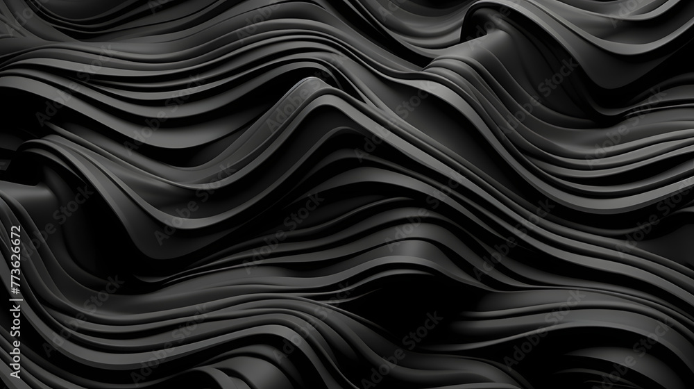 Digital black swirl corrugated curve abstract graphic poster web page PPT background Digital black swirl corrugated curve abstract graphic poster web page PPT background