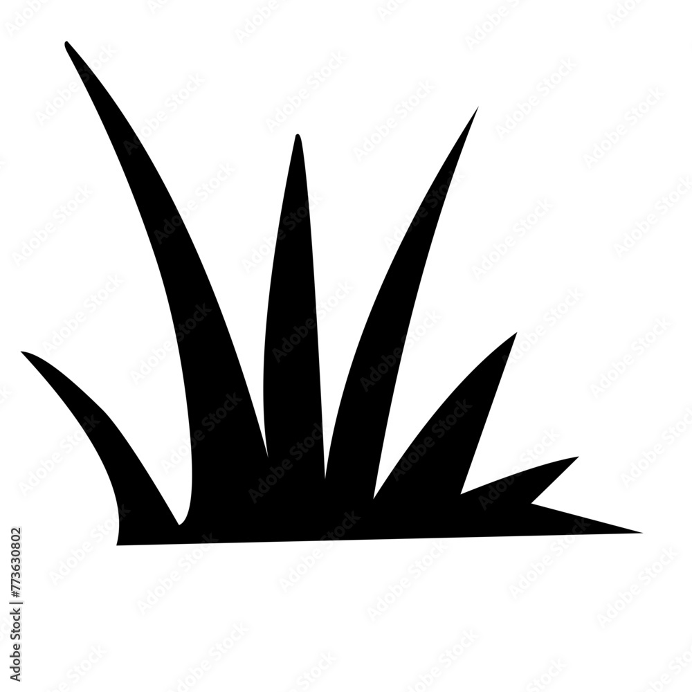 grass black silhouette grass black silhouette