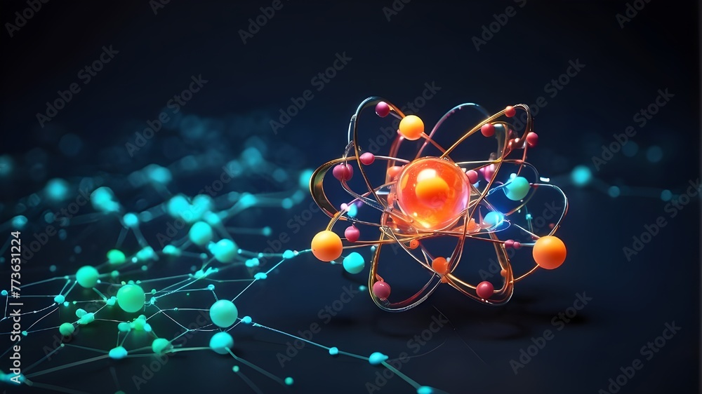 Atomic dance: in the complex field of particle physics, electrons ...