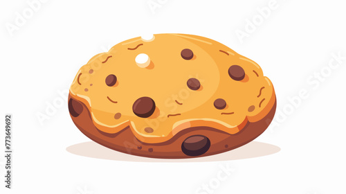 Cookie sweet dessert isolated on white backround il