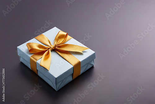 Gift with copy-space background concept, blank space. Surprise Selections: Unexpected Finds in Every Package