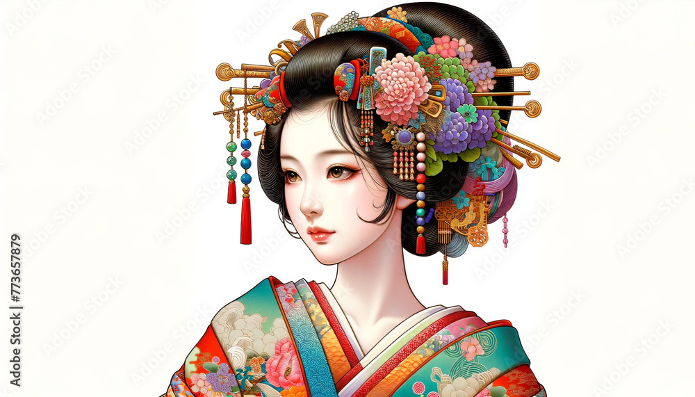 日本画(Japanese painting)/美人画 日本画(Japanese painting)/美人画