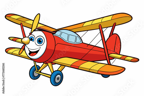 airplane vector illustration