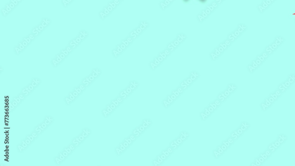 two red paper plane flying on isolated blue background two red paper plane flying on isolated blue background