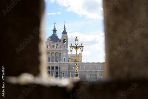 The church which outside the window