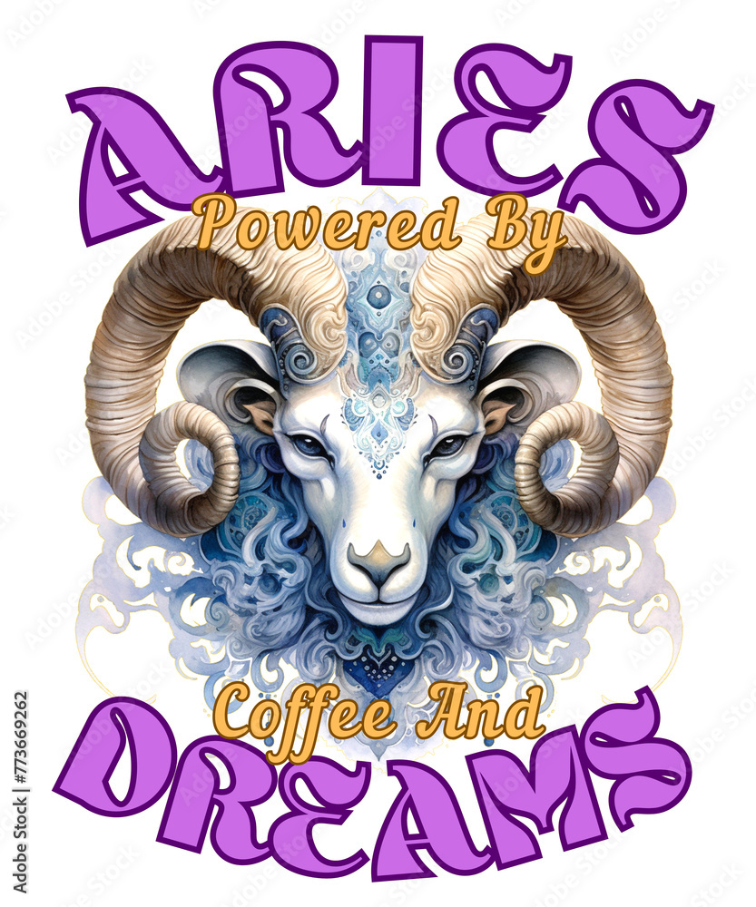 Aries: Powered By Coffee And Dreams. aries astrology