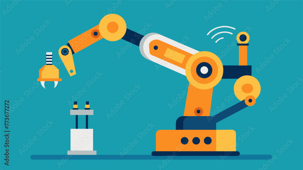 A detailed shot of a robotic hand performing intricate tasks demonstrating the precision and efficiency that can be achieved through proper A detailed shot of a robotic hand performing intricate tasks demonstrating the precision and efficiency that can be achieved through proper