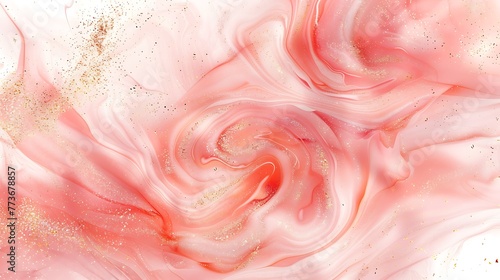 solid white background with rose swirls