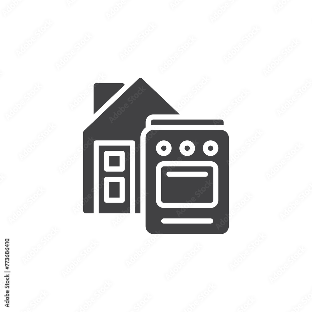 Household and kitchenware vector icon Household and kitchenware vector icon