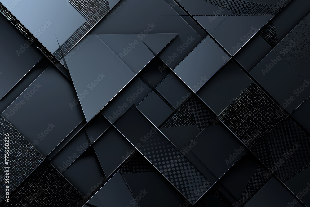 Fototapeta premium abstract 3d background with shapes modern look