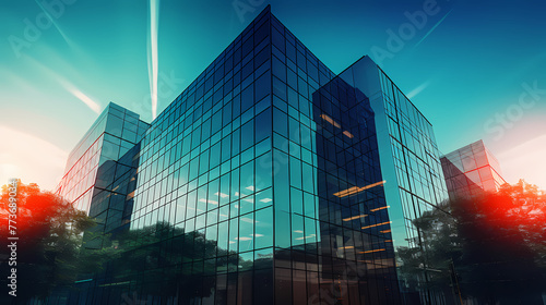 Modern office building exterior