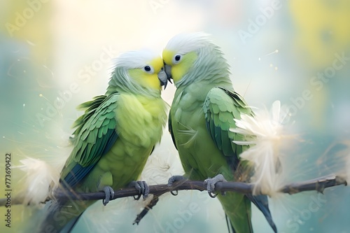 Signs of Mating: Understanding Courtship among Parakeets 
