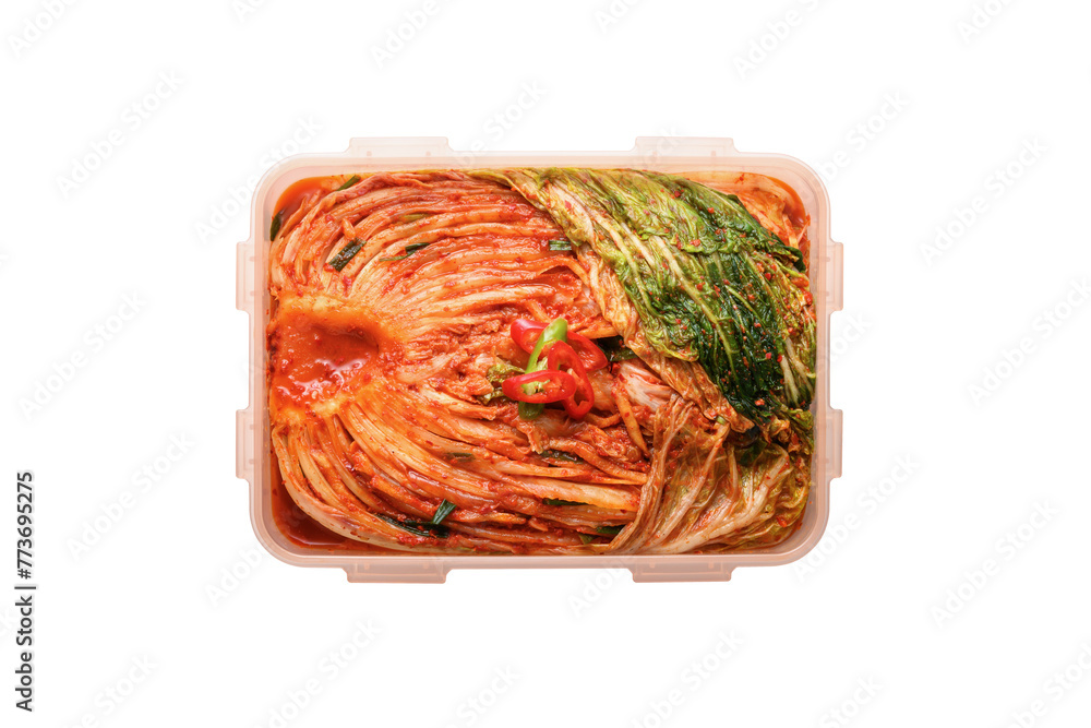 한국 전통음식 맛있는 배추김치 Stock Photo | Adobe Stock