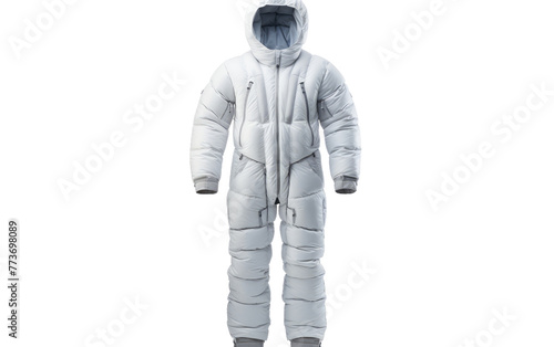 Warm Winter Snow Suit Isolated on Transparent Background