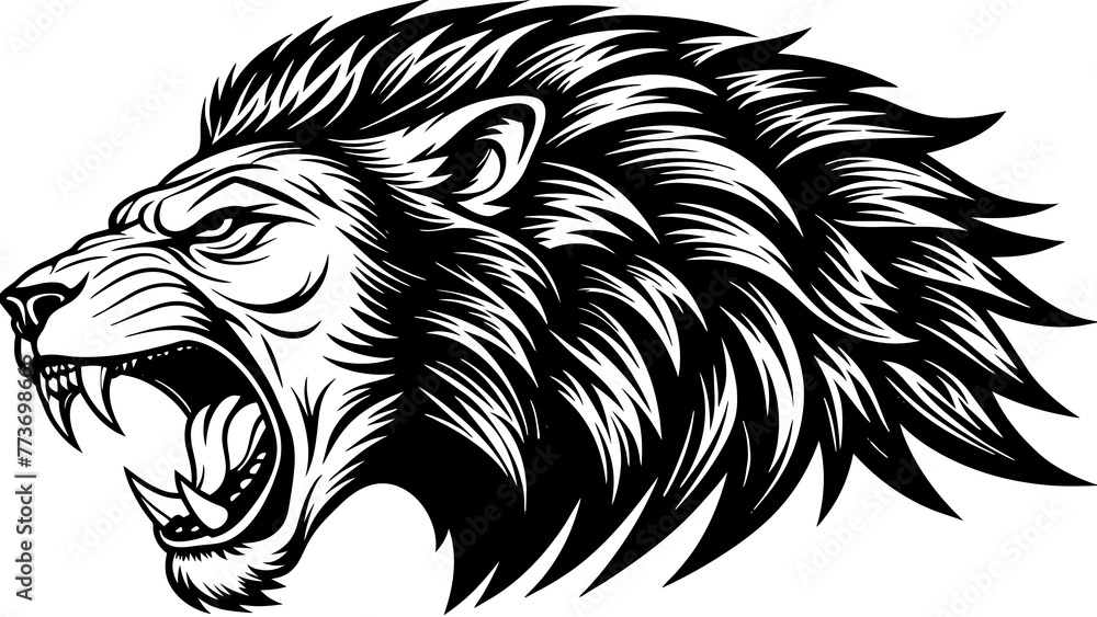 custom made wallpaper toronto digitallion head