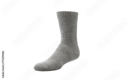 Knit Wool Socks Isolated on Transparent Background