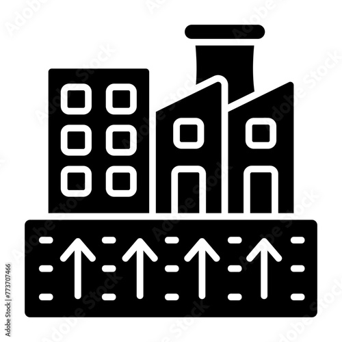 Geothermal Energy Icon