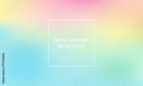 Title: pastel gradient abstract background with colorful color

