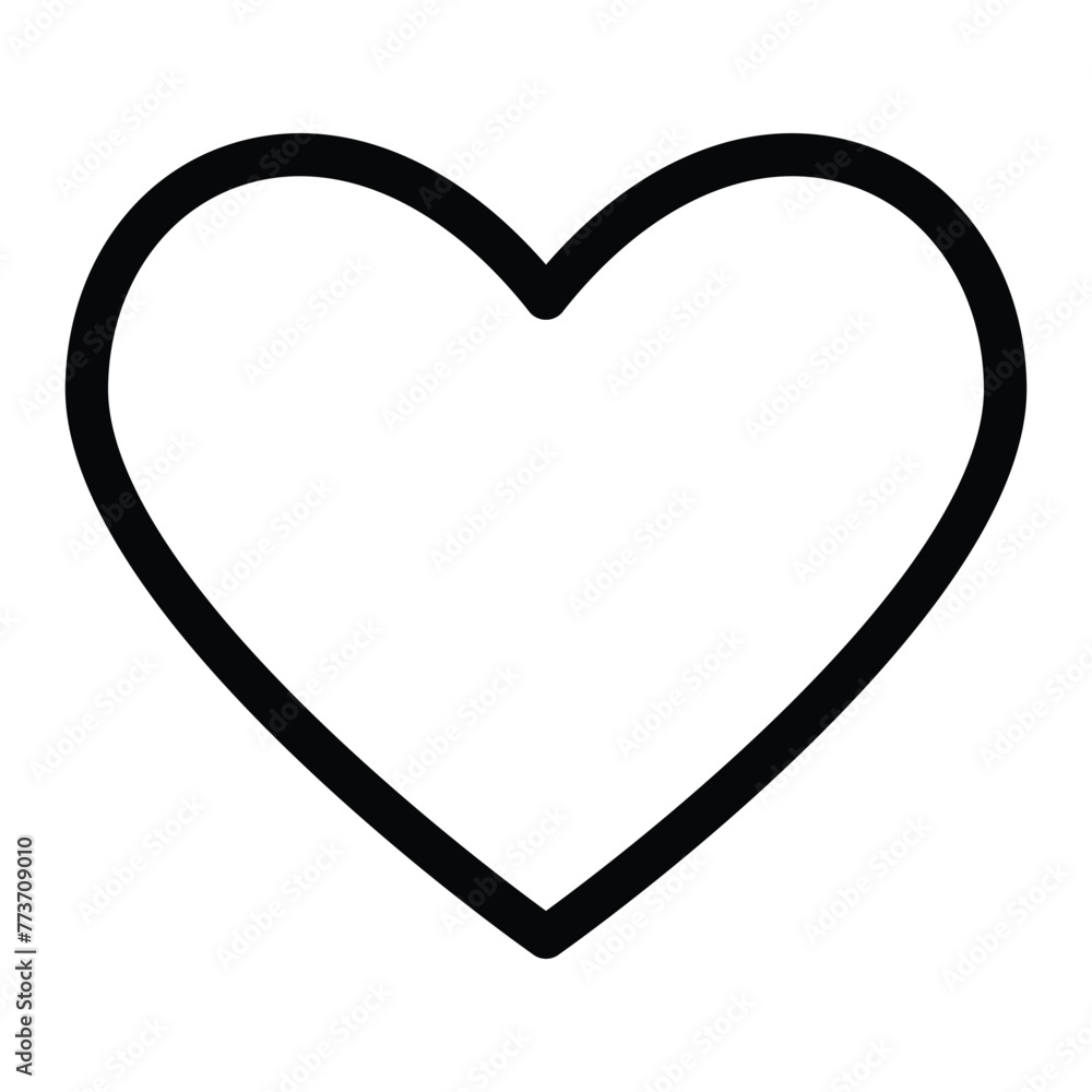 Heart continuous one line art drawing color shape Love sign outline Vector illustration Heart continuous one line art drawing color shape Love sign outline Vector illustration