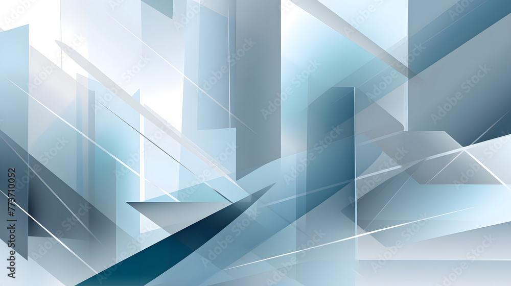 Digital blue and white abstract geometric figure poster web page PPT background Digital blue and white abstract geometric figure poster web page PPT background