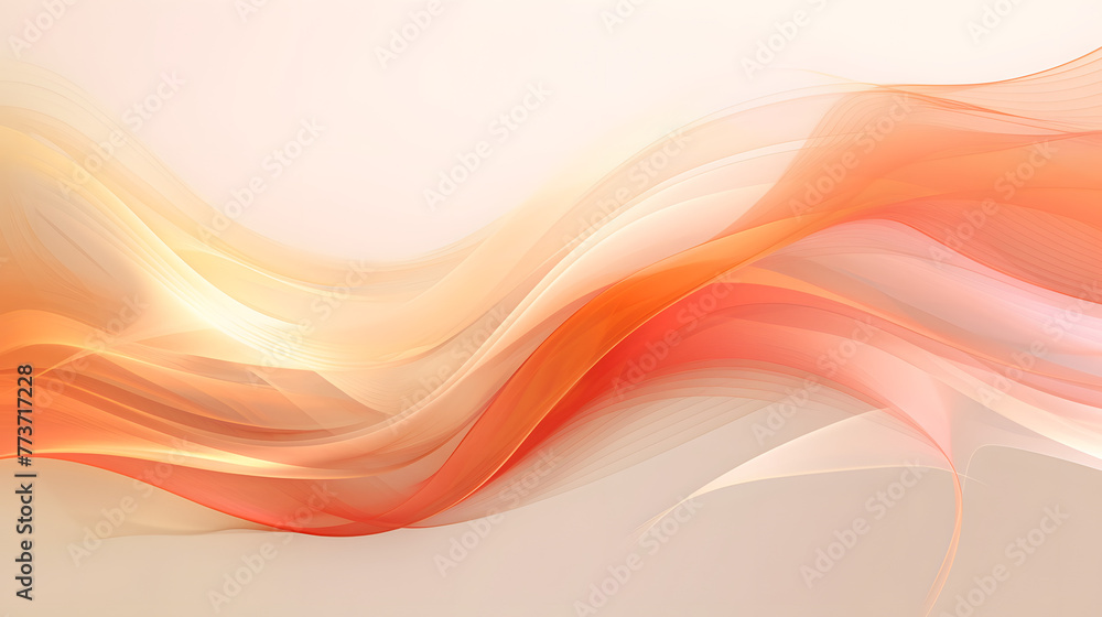 Digital orange and white fantasy curve abstract graphic poster web page PPT background Digital orange and white fantasy curve abstract graphic poster web page PPT background