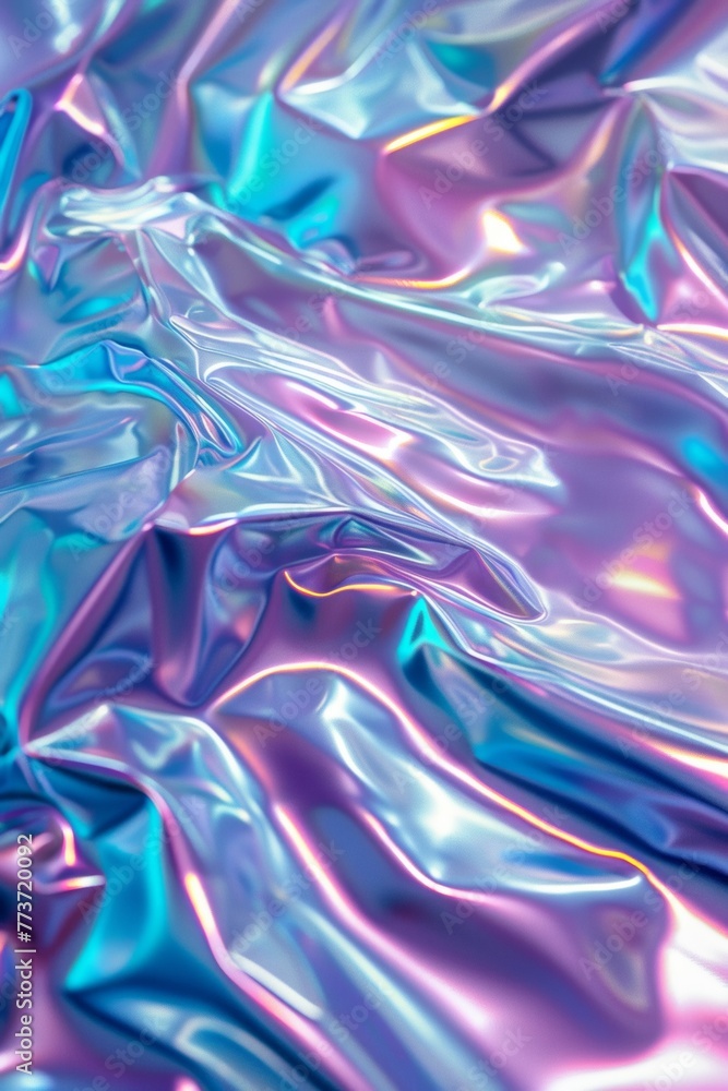Holographic Purple Liquid abstract background Holographic Purple Liquid abstract background