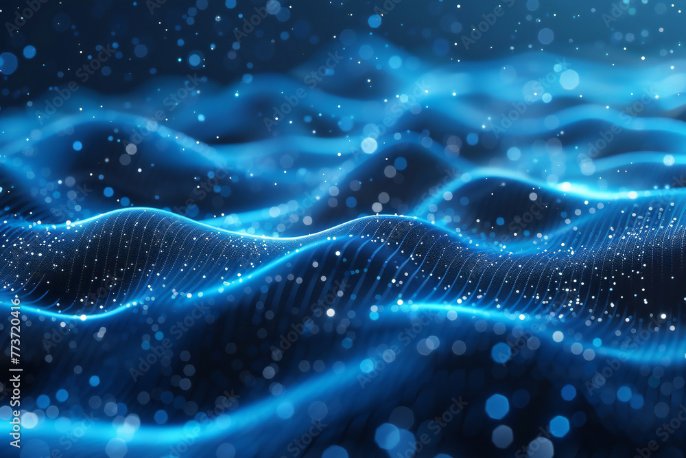 Smart blue tech background Smart blue tech background