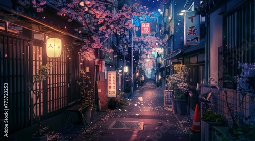 Lo-Fi Aesthetic Tokyo Japan Alley