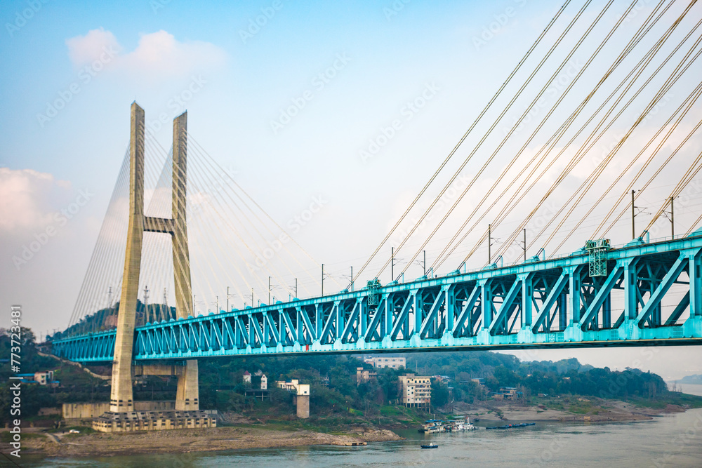Chongqing Dadukou District-Baishatuo Yangtze River Railway Bridge