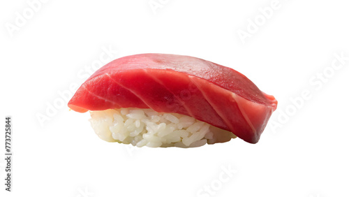 Fresh tuna sushi isolated