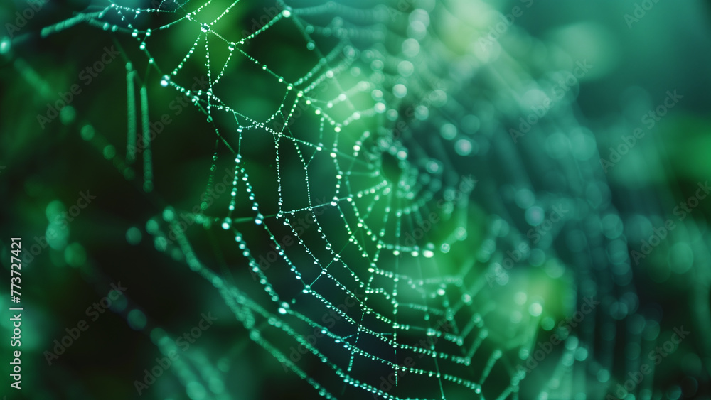Digital Connection Web: A Simple Green Design Digital Connection Web: A Simple Green Design