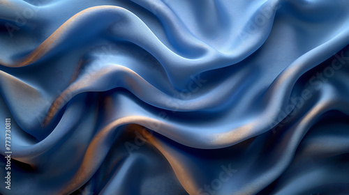 Soft smooth silk fabric texture, luxury satin background. Abstract background luxury cloth or liquid wave or wavy folds 