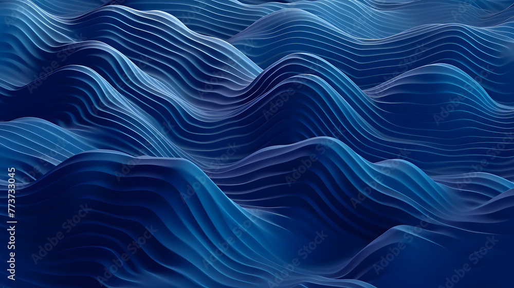 Digital blue linear mountain landscape horizontal version poster wallpaper web page PPT background Digital blue linear mountain landscape horizontal version poster wallpaper web page PPT background
