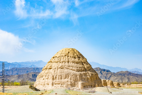 Yinchuan City, Ningxia Hui Autonomous Region - Xixia Mausoleum National Archaeological Park Site