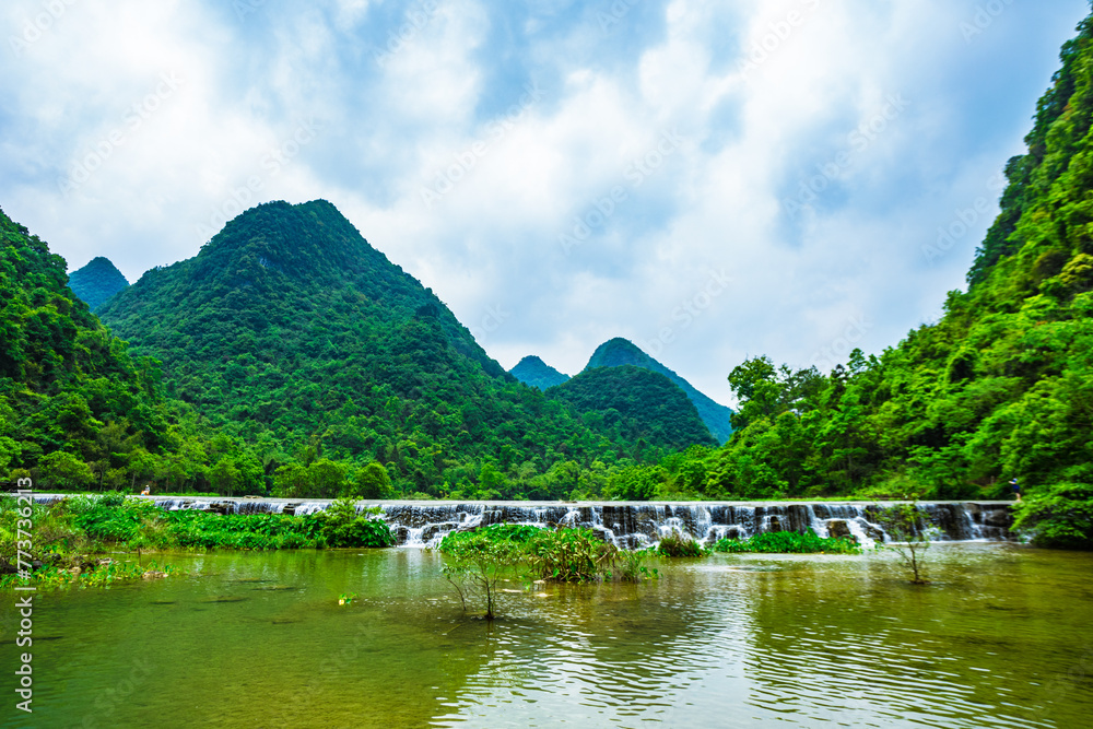 Libo County, Guizhou Province-Xiaoqikong Scenic Area Libo County, Guizhou Province-Xiaoqikong Scenic Area