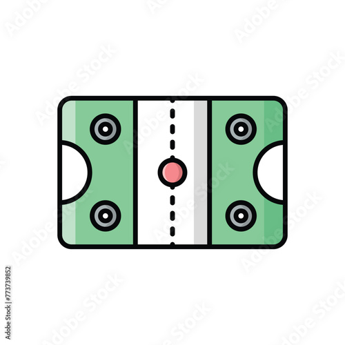 Air Hockey vector icon